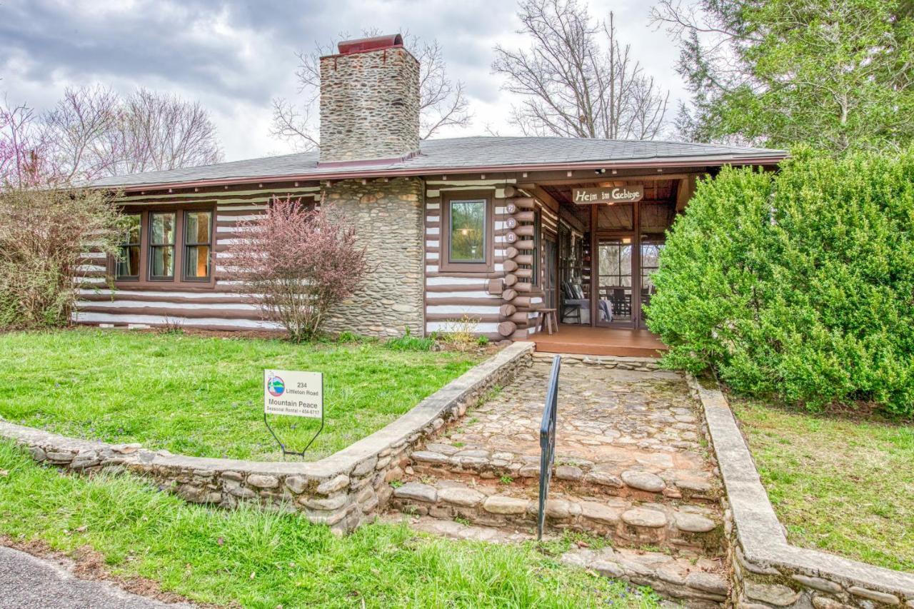 Mountain Peace Villa Lake Junaluska ภายนอก รูปภาพ